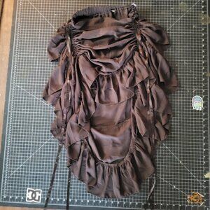 Short long flow skirt